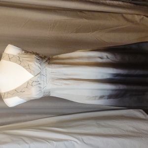 MM Couture silk dress